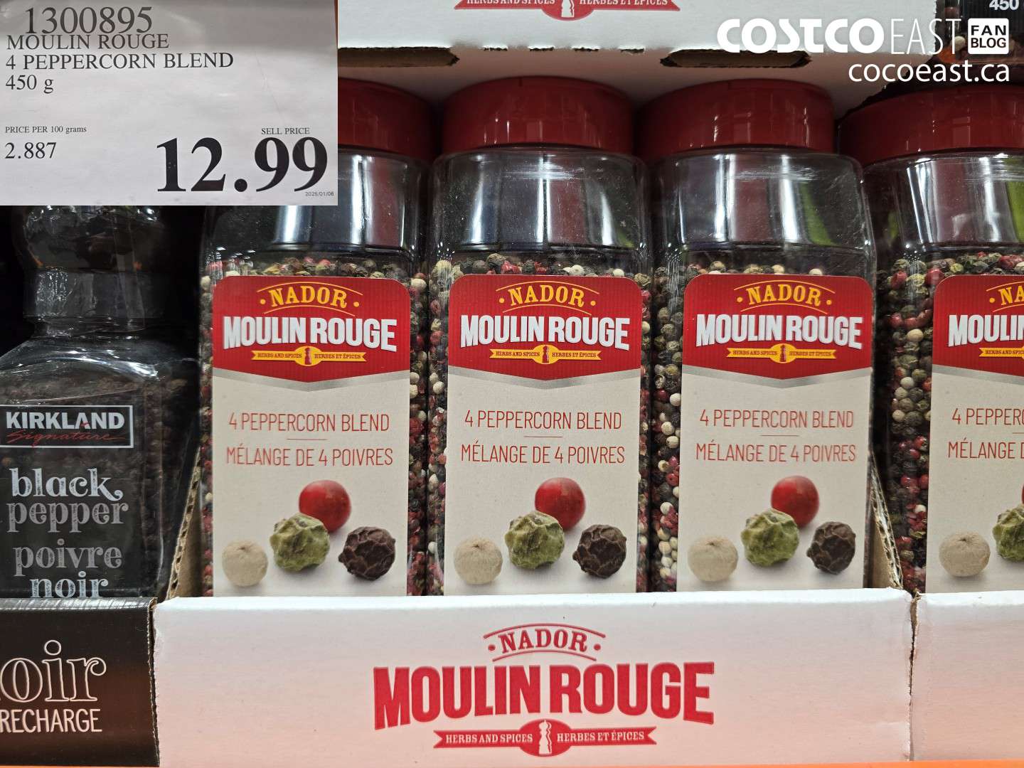 1300895 MOULIN ROUGE 4 PEPPERCORN BLEND 450 g $12.99