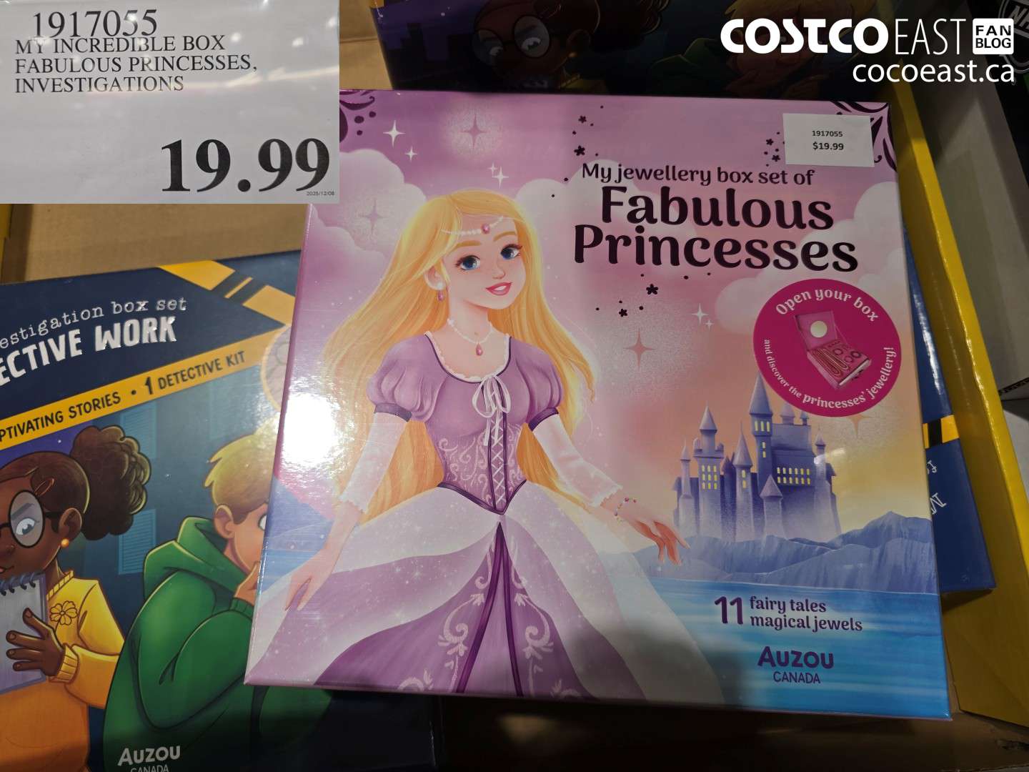 1917055 MY INCREDIBLE BOX FABULOUS PRINCESSES, INVESTIGATIONS $19.99