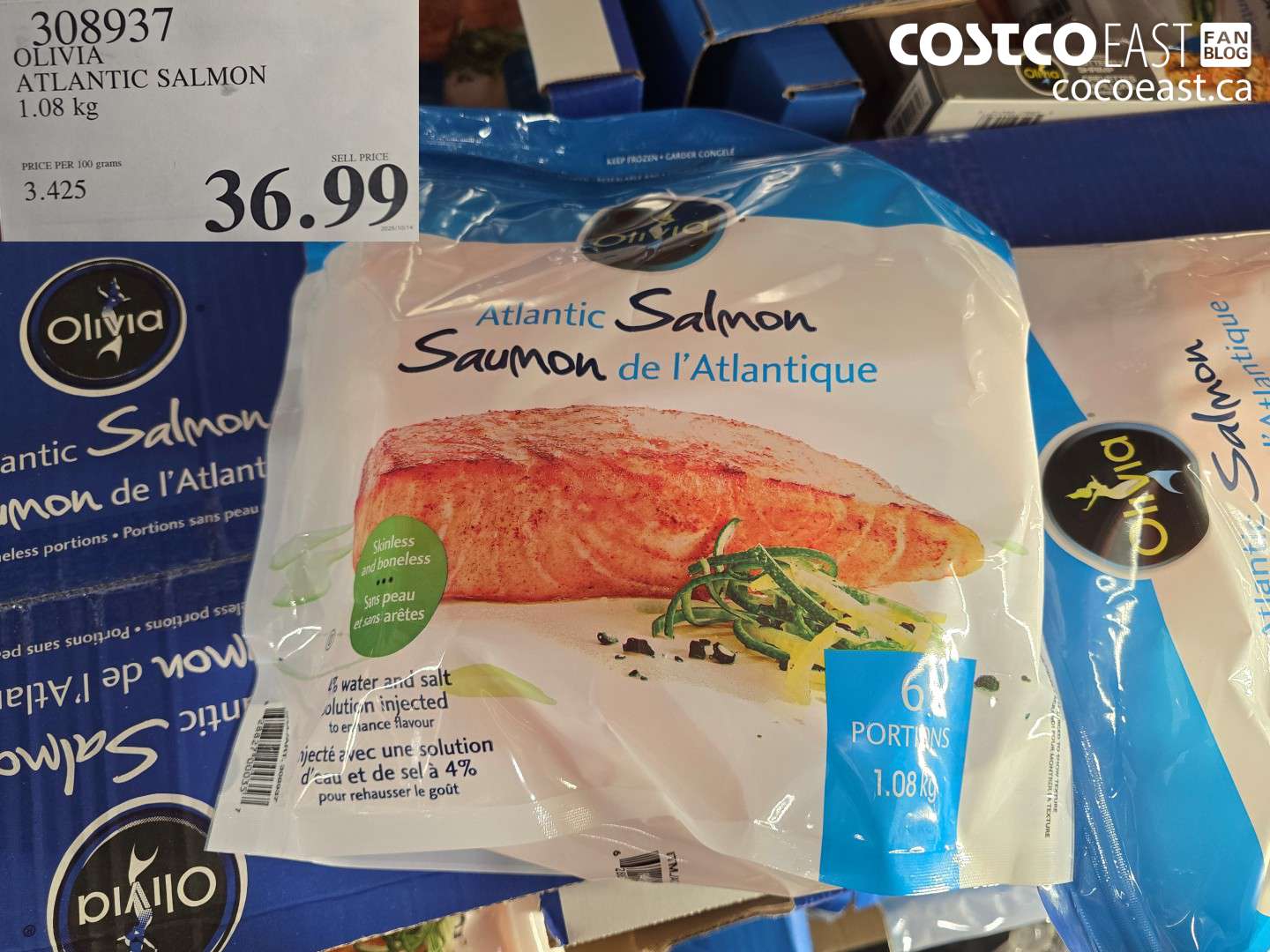 308937 OLIVIA ATLANTIC SALMON 1.08 kg $36.99