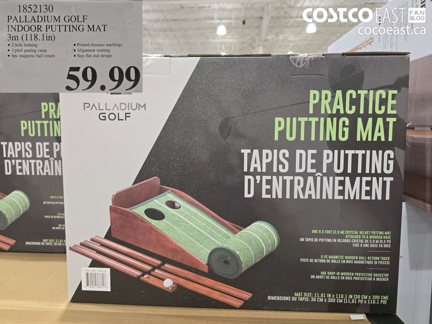 1852130 PALLADIUM GOLF INDOOR PUTTING MAT 3m (118.1in) $59.99