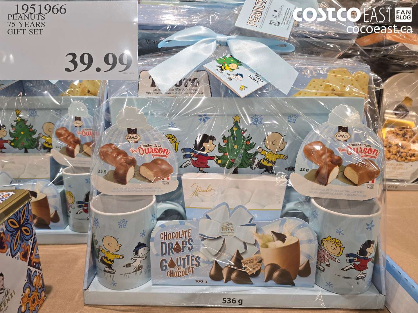 1951966 PEANUTS 75 YEARS GIFT SET $39.99