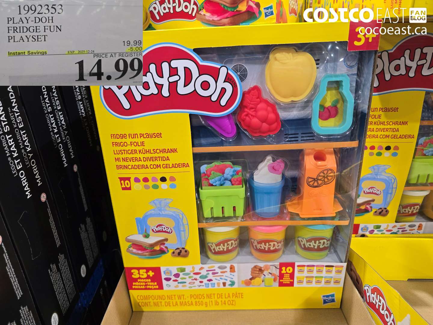 1992353 PLAY-DOH FRIDGE FUN PLAYSET ($5.00 INSTANT SAVINGS EXPIRES ON 2025-12-24) $14.99
