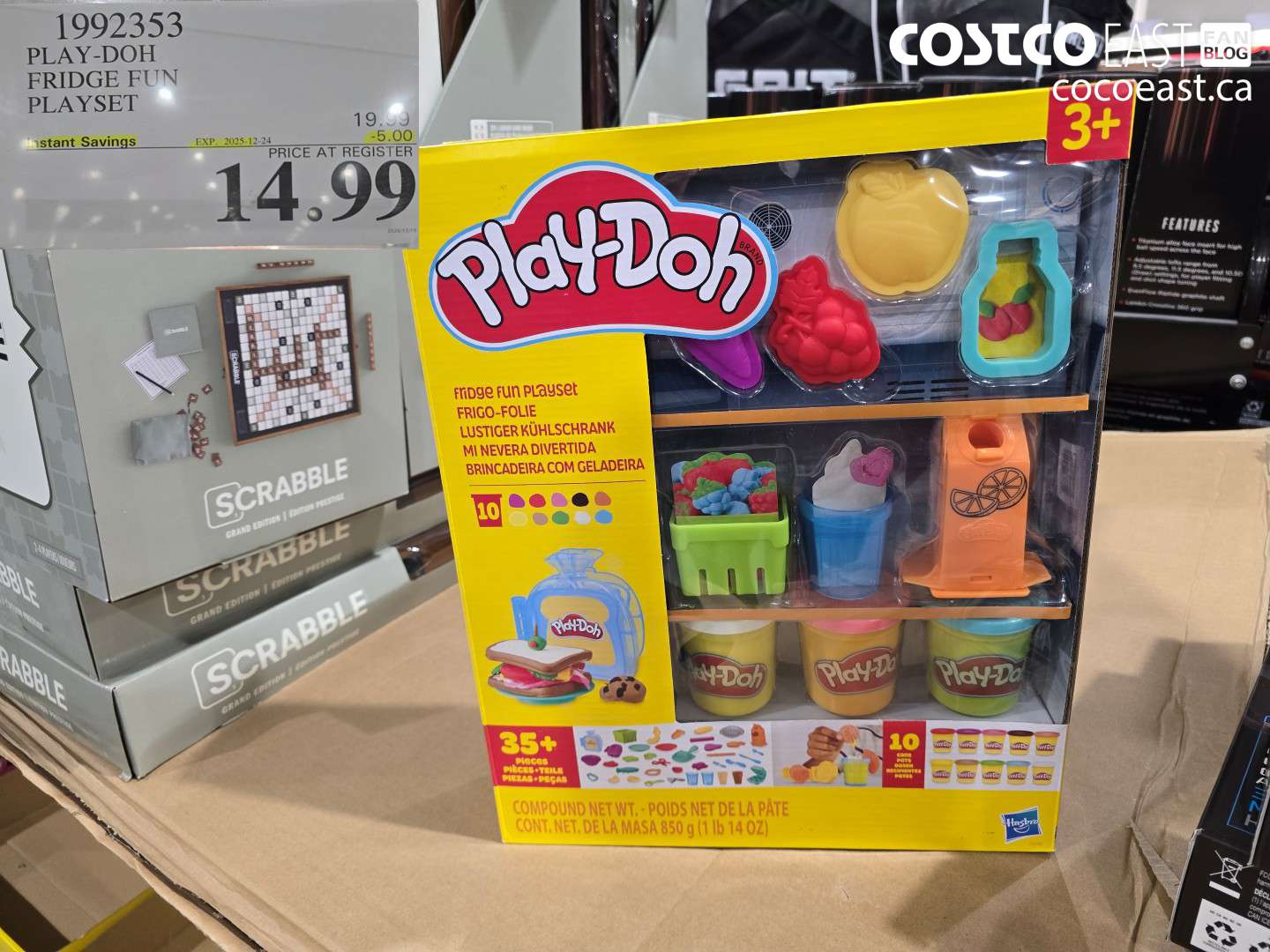 1992353 PLAY-DOH FRIDGE FUN PLAYSET ($5.00 INSTANT SAVINGS EXPIRES ON 2025-12-24) $14.99