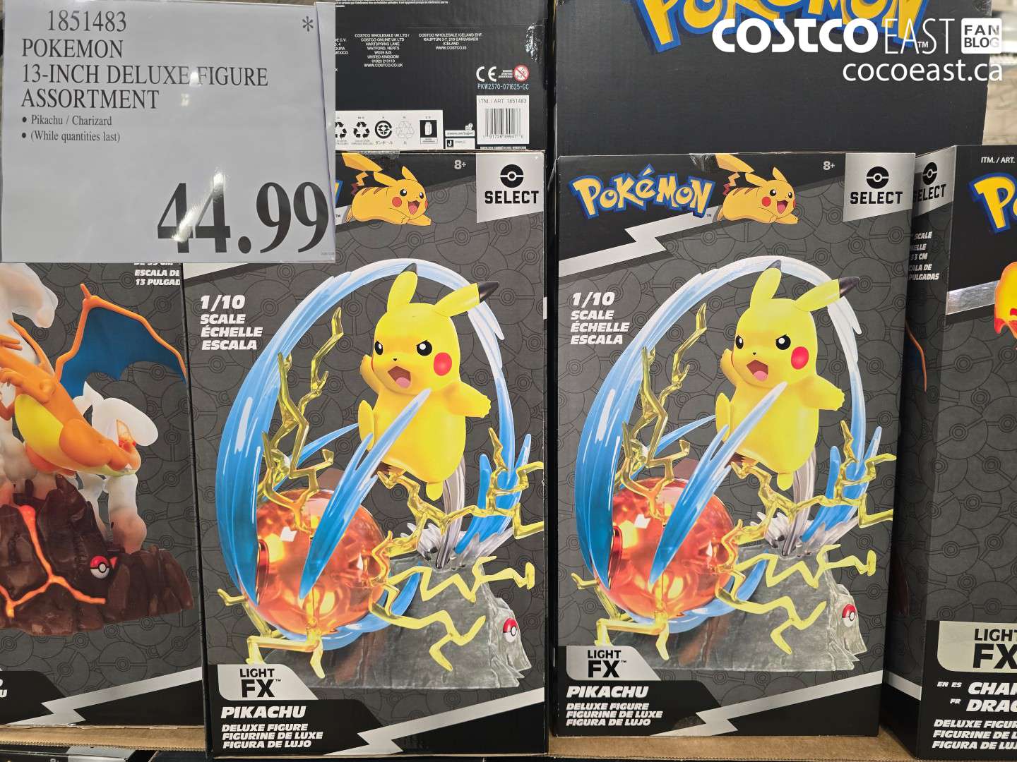 1851483 POKEMON 13-INCH DELUXE FIGURE ASSORTMENT $44.99