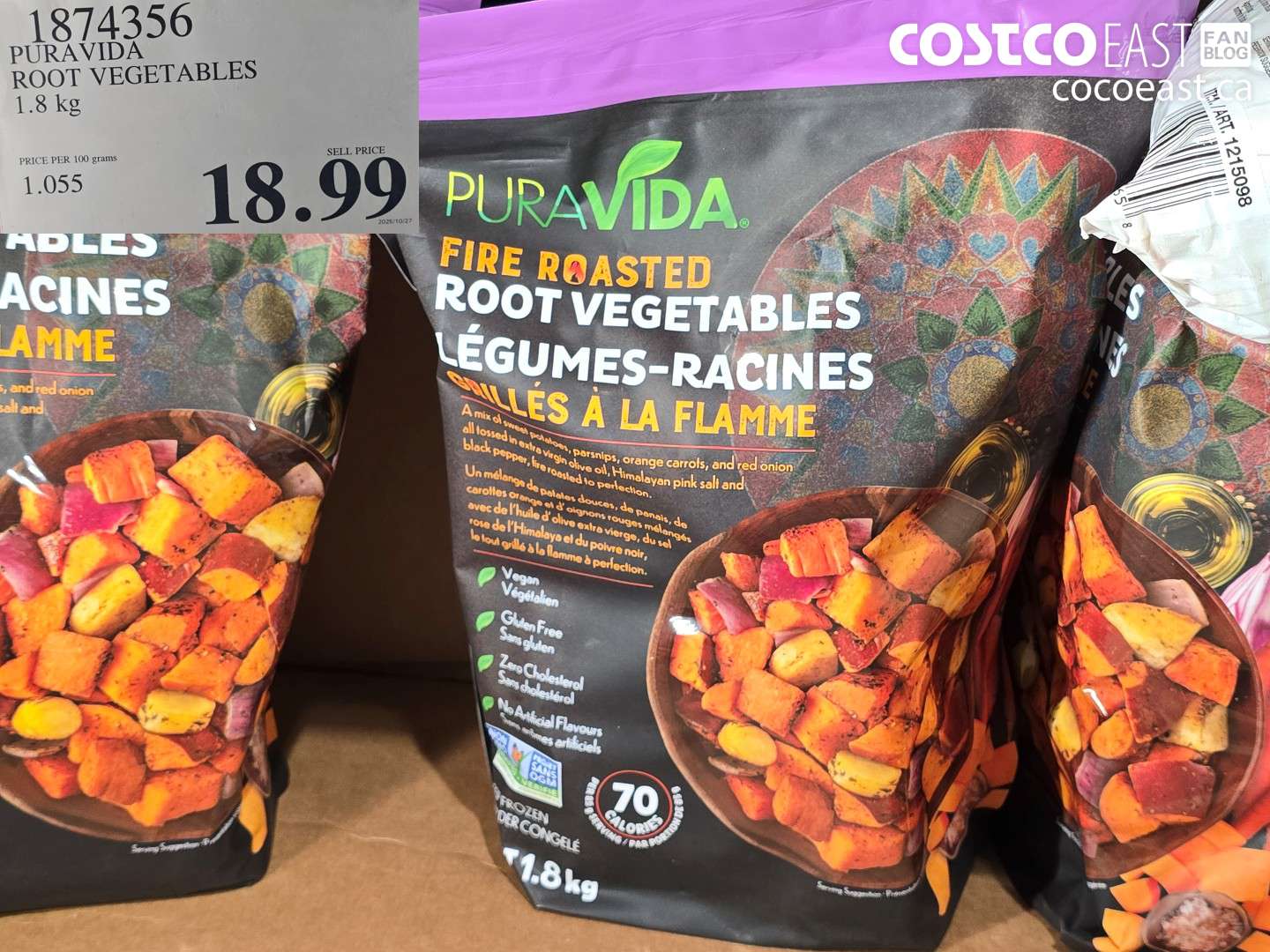 1874356 PURAVIDA ROOT VEGETABLES 1.8 kg $18.99
