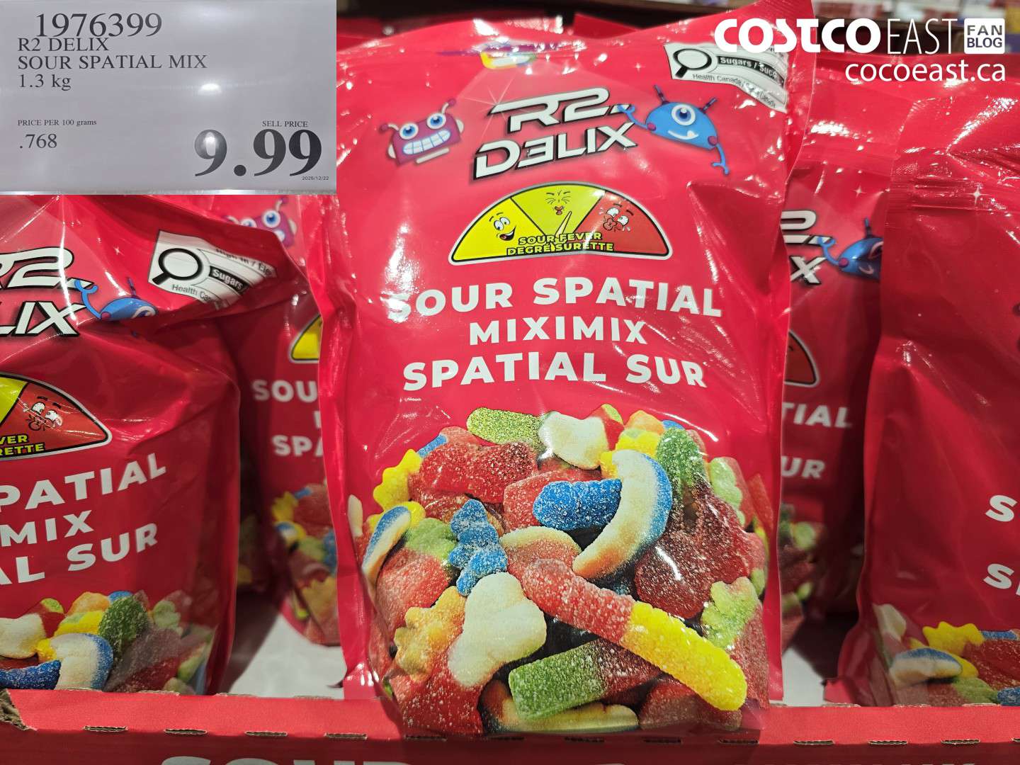 1976399 R2 DELIX SOUR SPATIAL MIX 1.3 KG $9.99