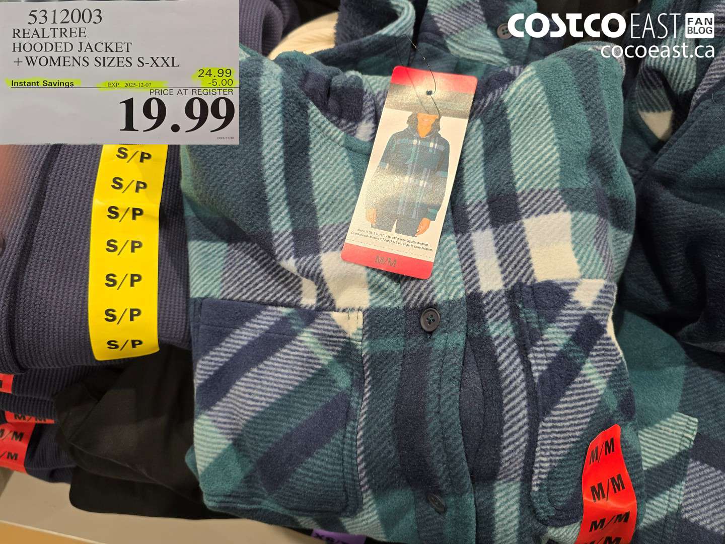 5312003 REALTREE HOODED JACKET + WOMENS SIZES S-XXL ($5.00 INSTANT SAVINGS EXPIRES ON 2025-12-07) $19.99