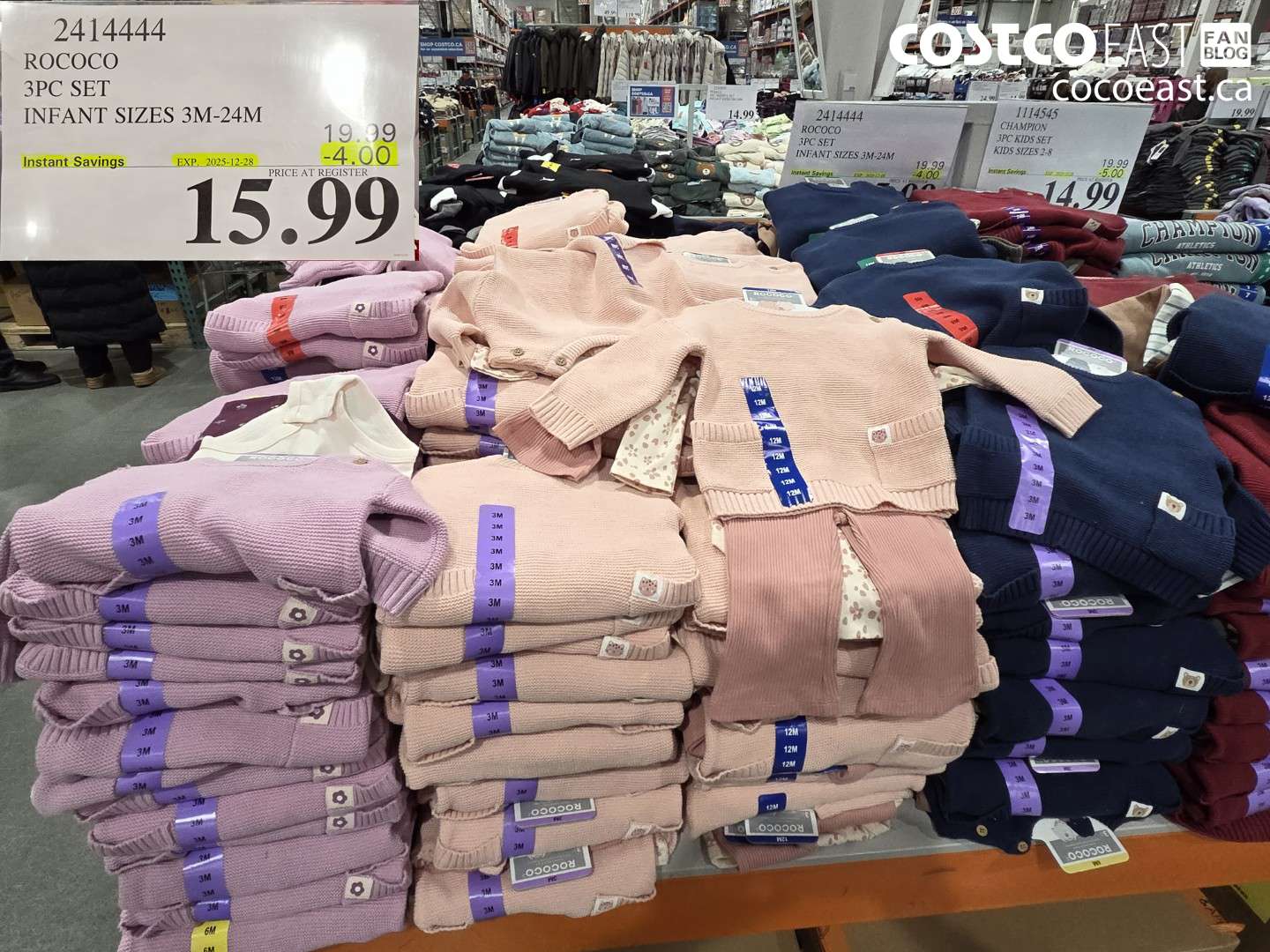 2414444 ROCOCO 3PC SET INFANT SIZES 3M-24M ($4.00 INSTANT SAVINGS EXPIRES ON 2025-12-28) $15.99