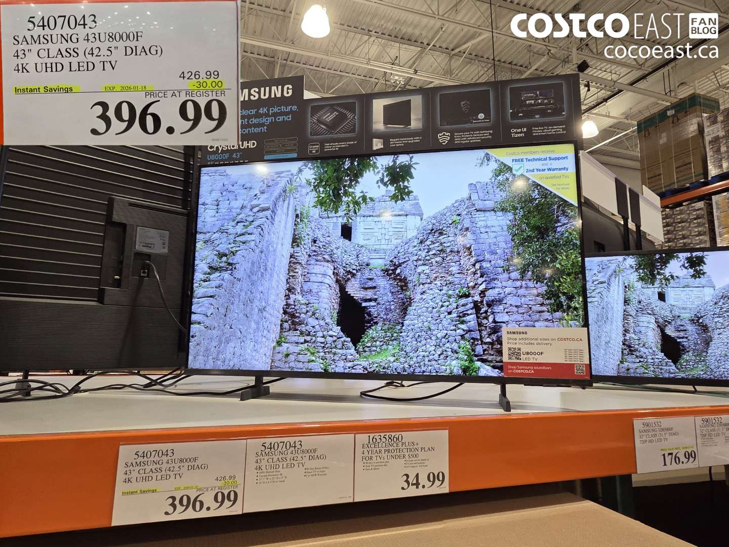 5407043 SAMSUNG 43U8000F 43