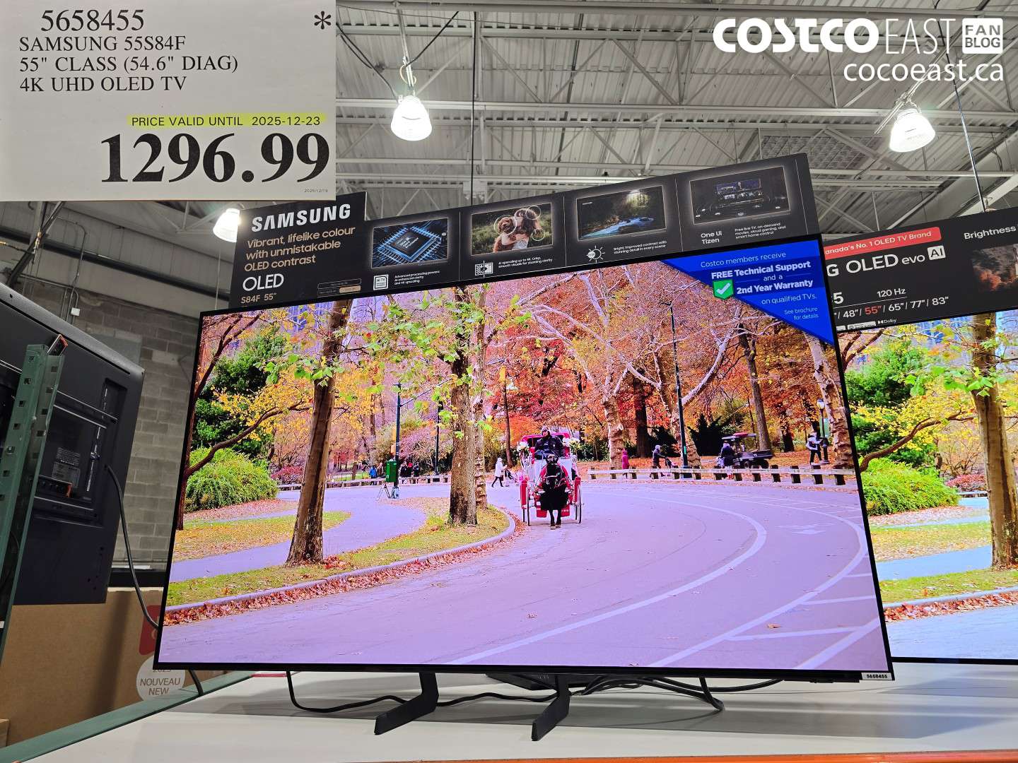 5658455 SAMSUNG 55S84F 55