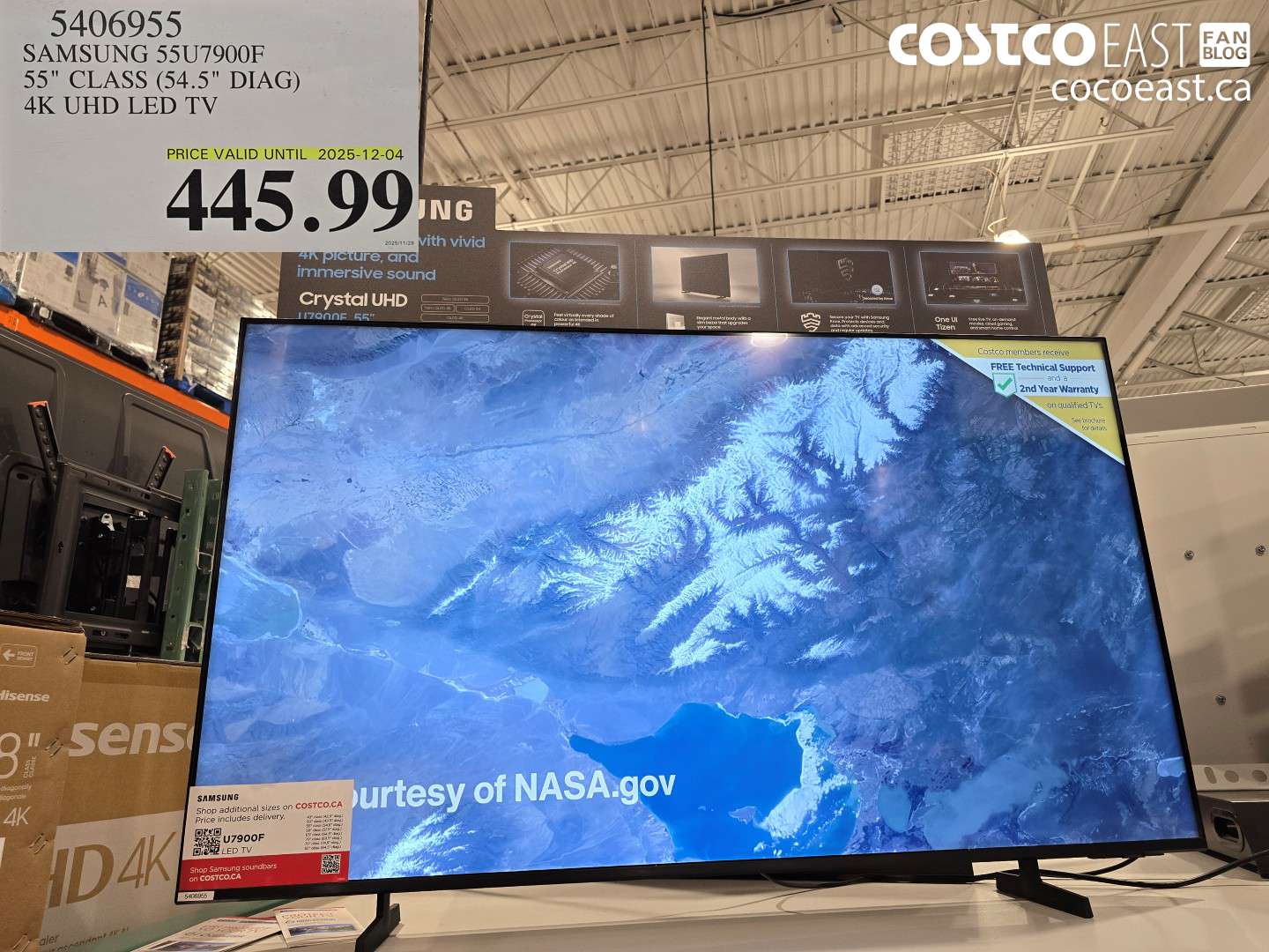 5406955 SAMSUNG 55U7900F 55