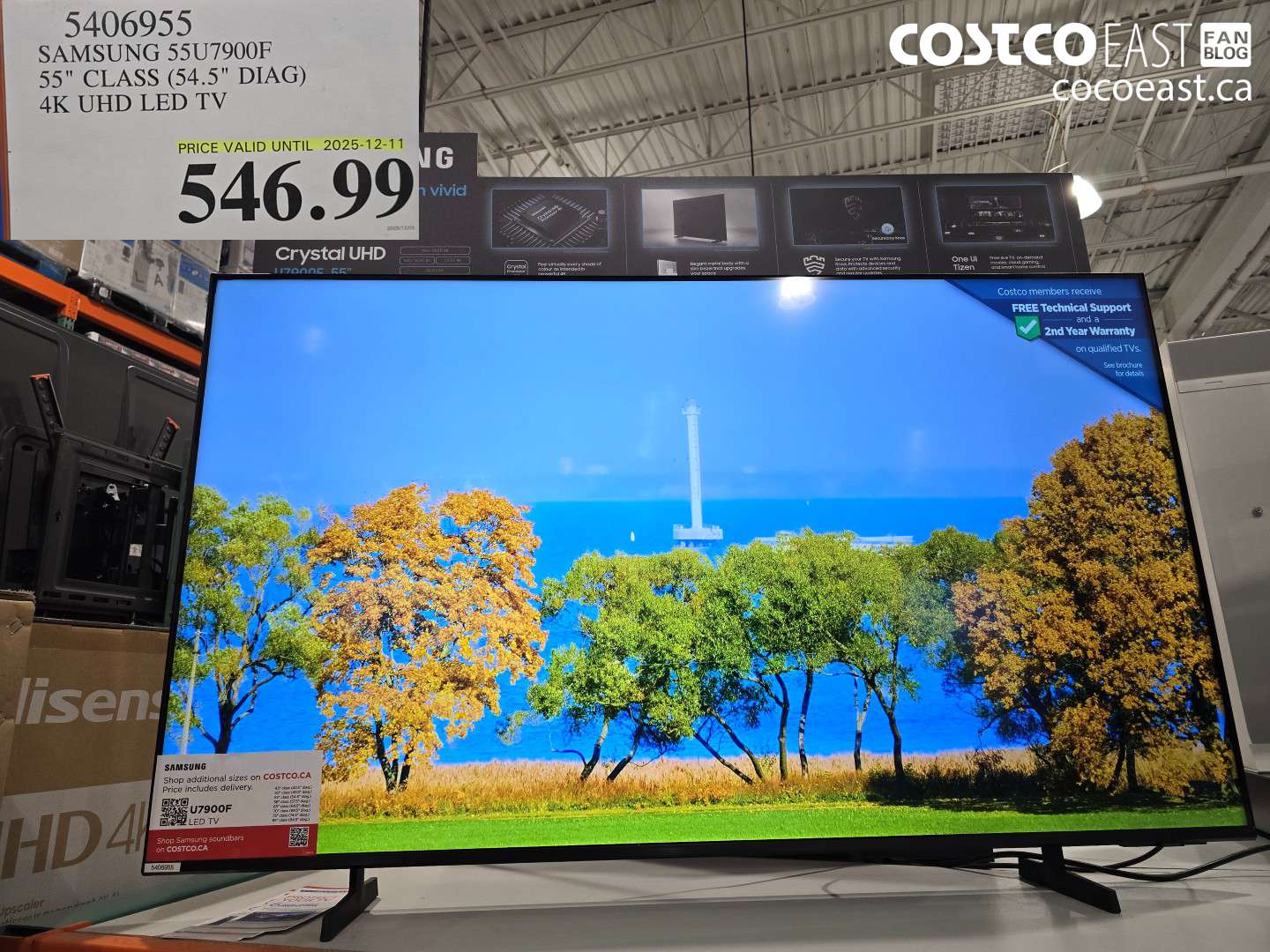 5406955 SAMSUNG 55U7900F 55