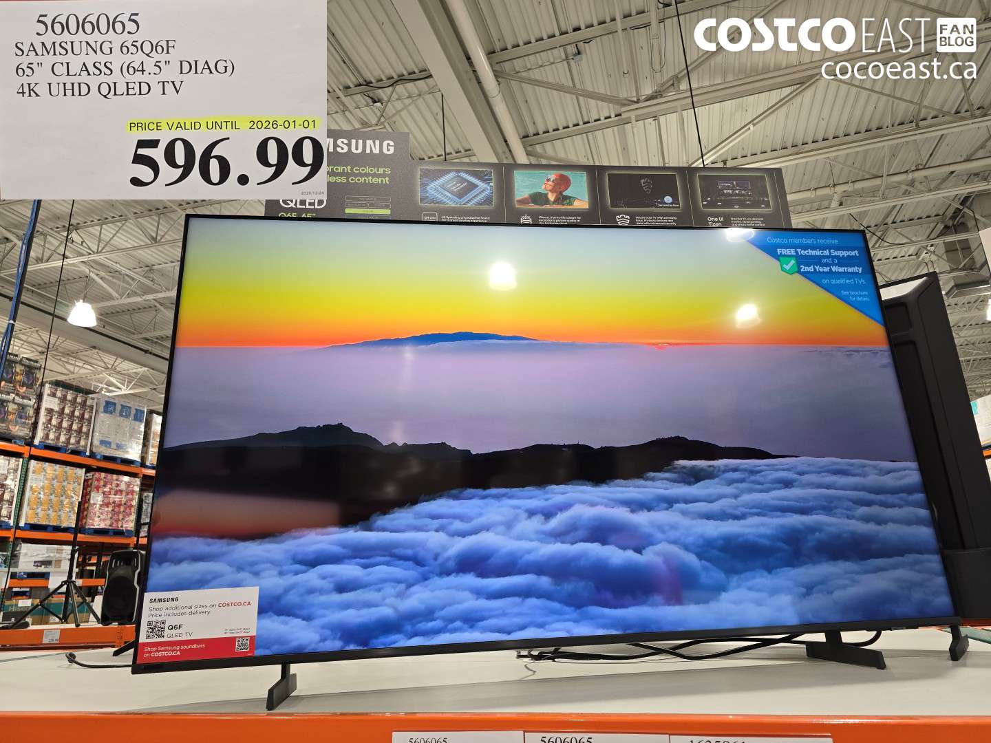 5606065 SAMSUNG 65Q6F 65