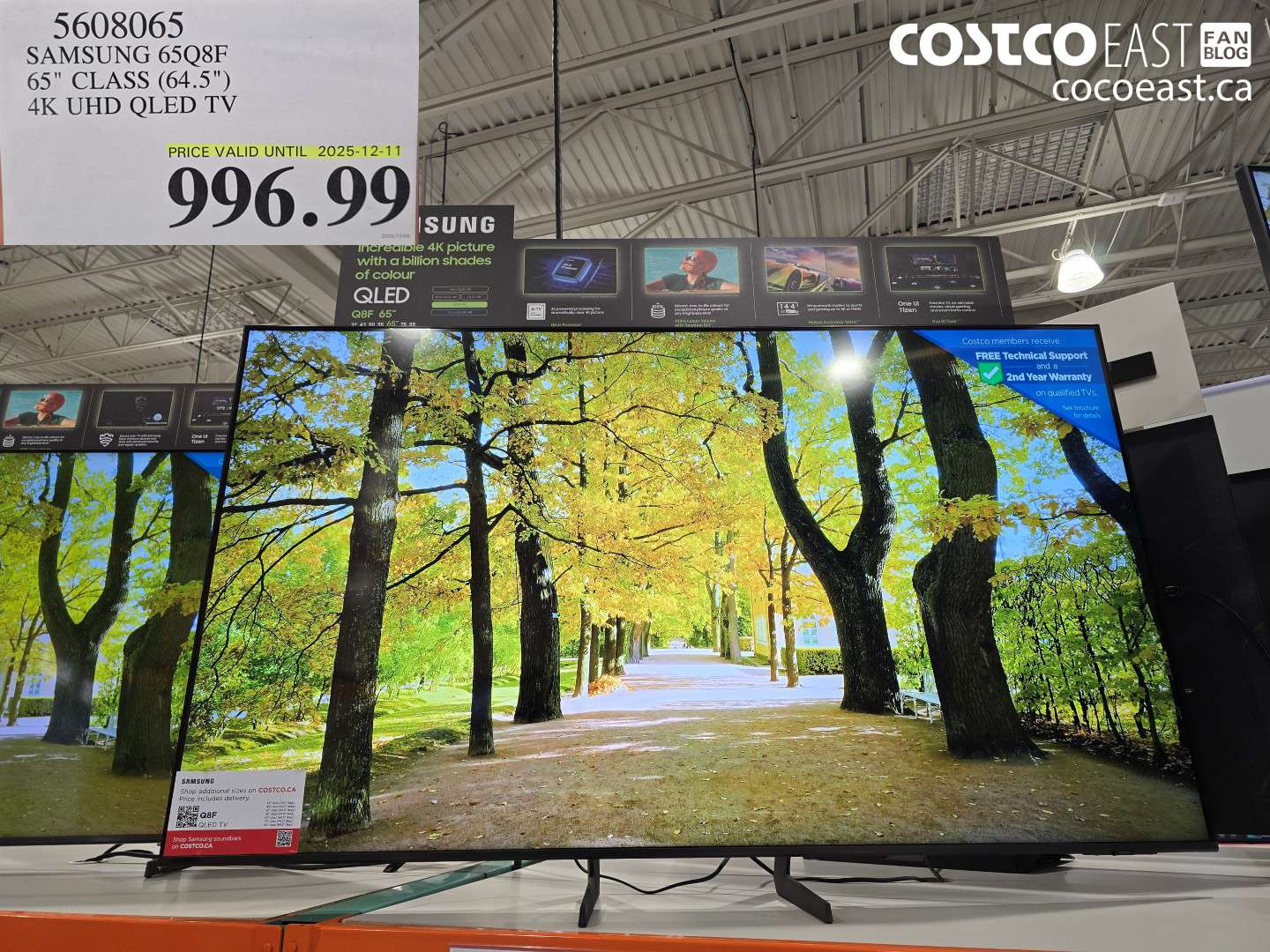 5608065 SAMSUNG 65Q8F 65
