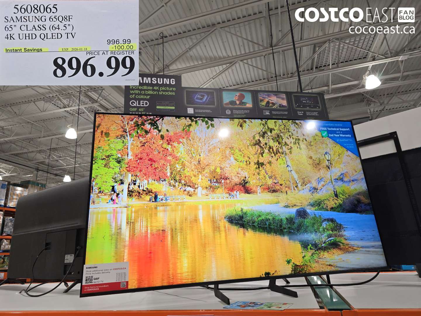 5608065 SAMSUNG 65Q8F 65