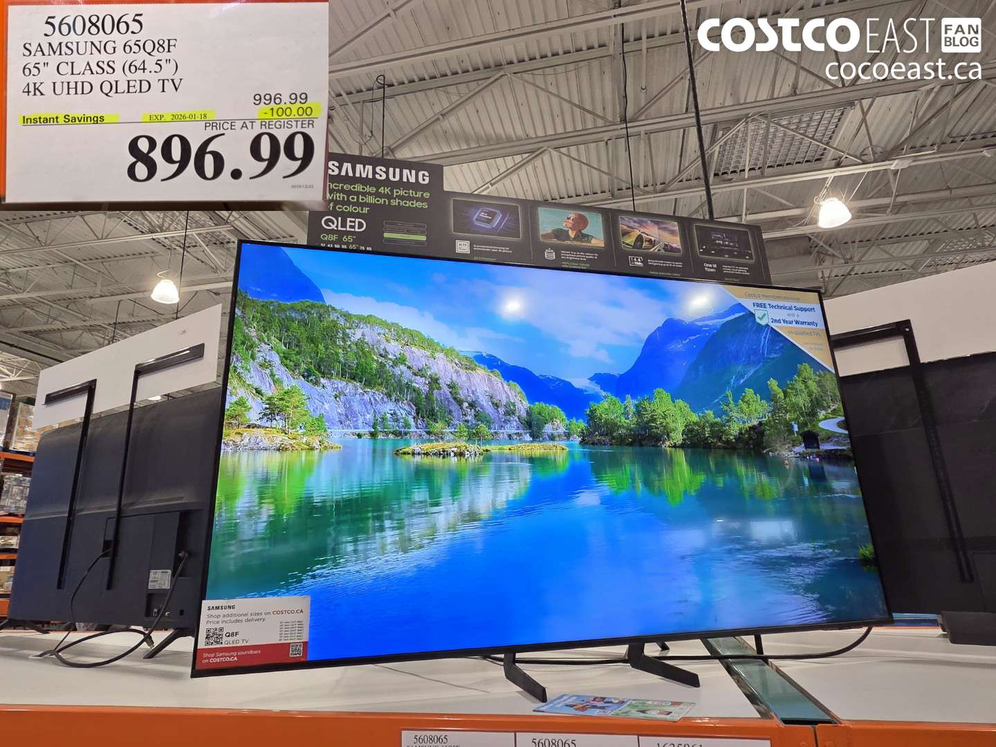 5608065 SAMSUNG 65Q8F 65