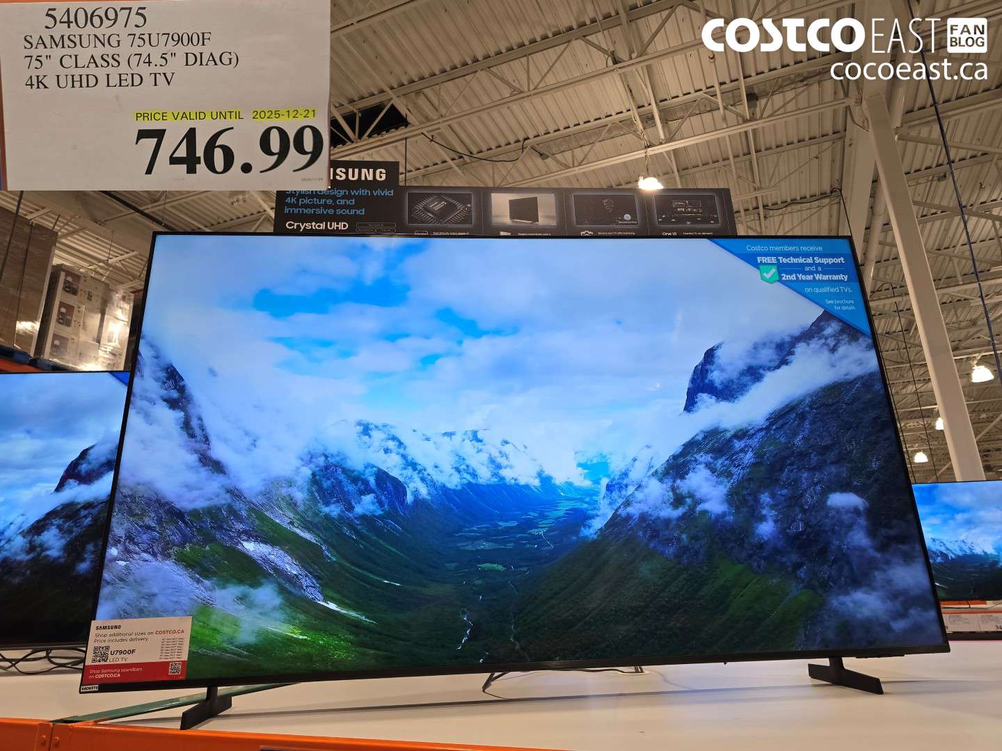 5406975 SAMSUNG 75U7900F 75