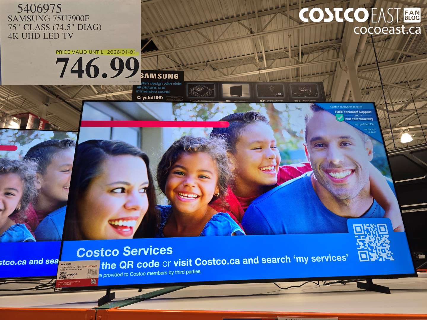 5406975 SAMSUNG 75U7900F 75