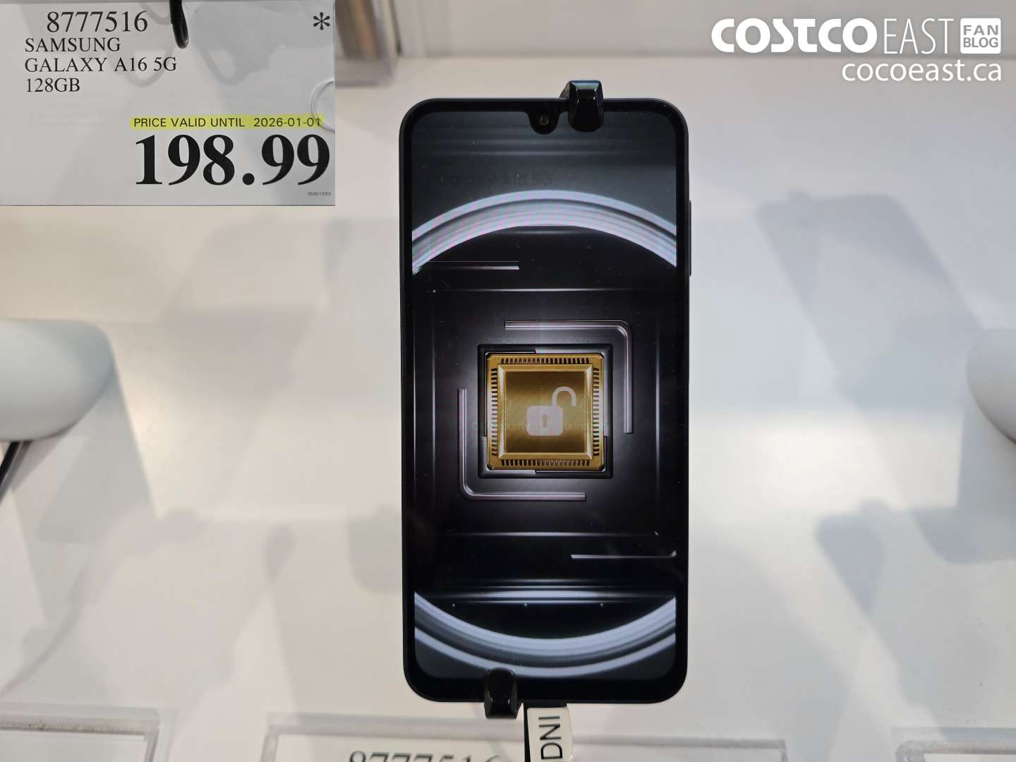 8777516 SAMSUNG GALAXY A16 5G 128GB $198.99