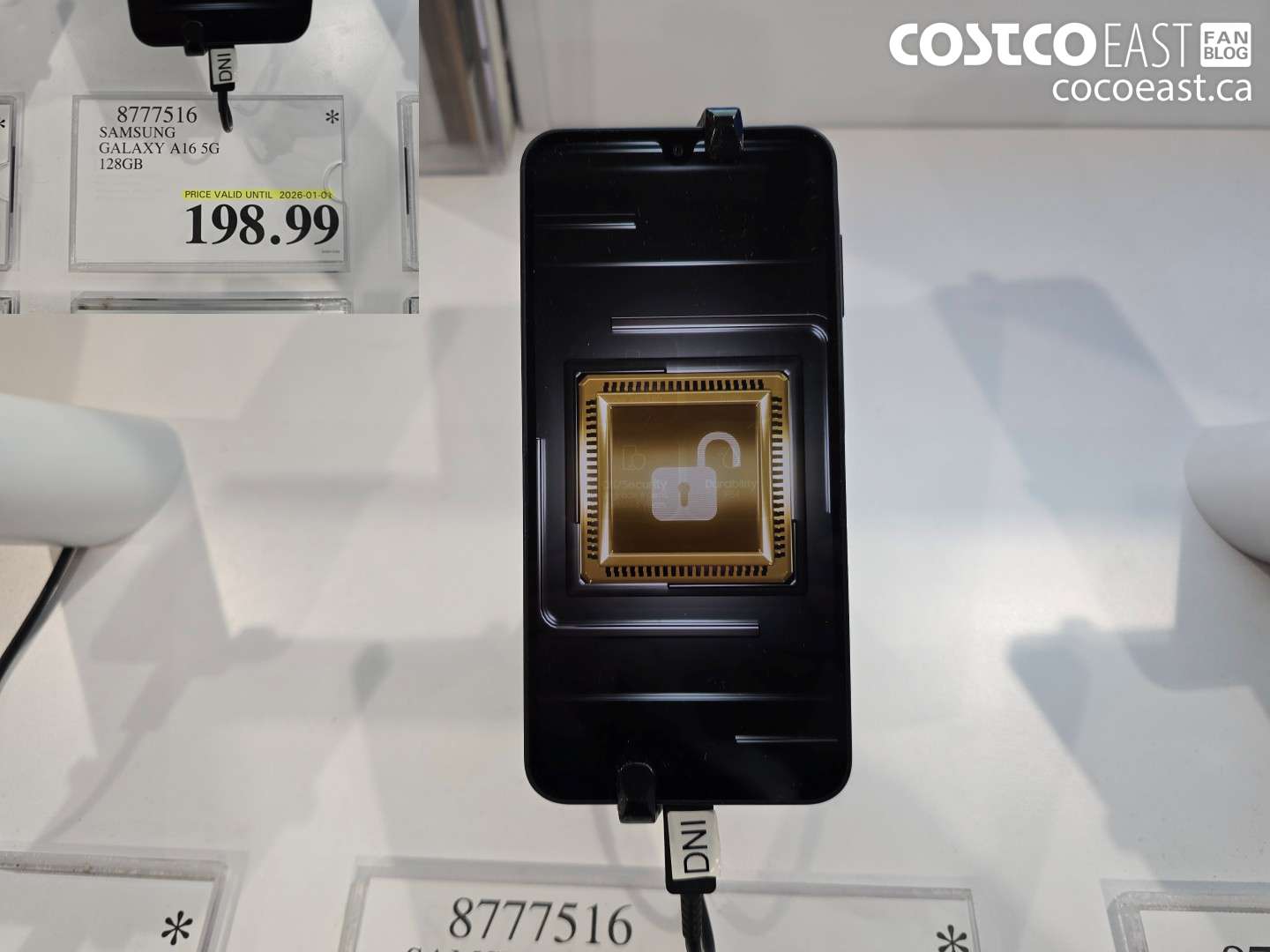 8777516 SAMSUNG GALAXY A16 5G 128GB $198.99
