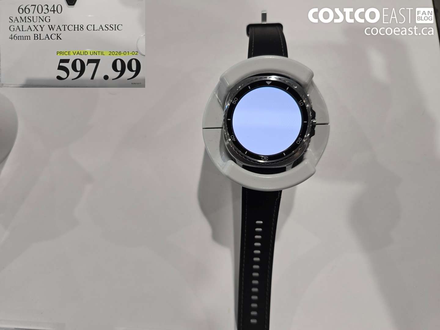 6670340 SAMSUNG GALAXY WATCH8 CLASSIC 46mm BLACK $597.99