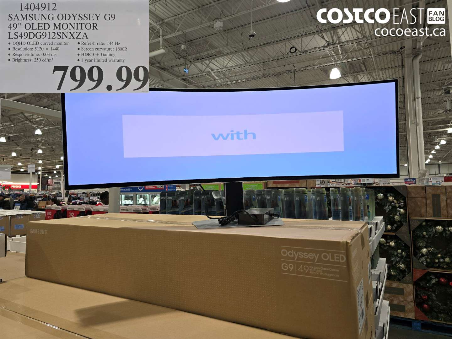 1404912 SAMSUNG ODYSSEY G9 49