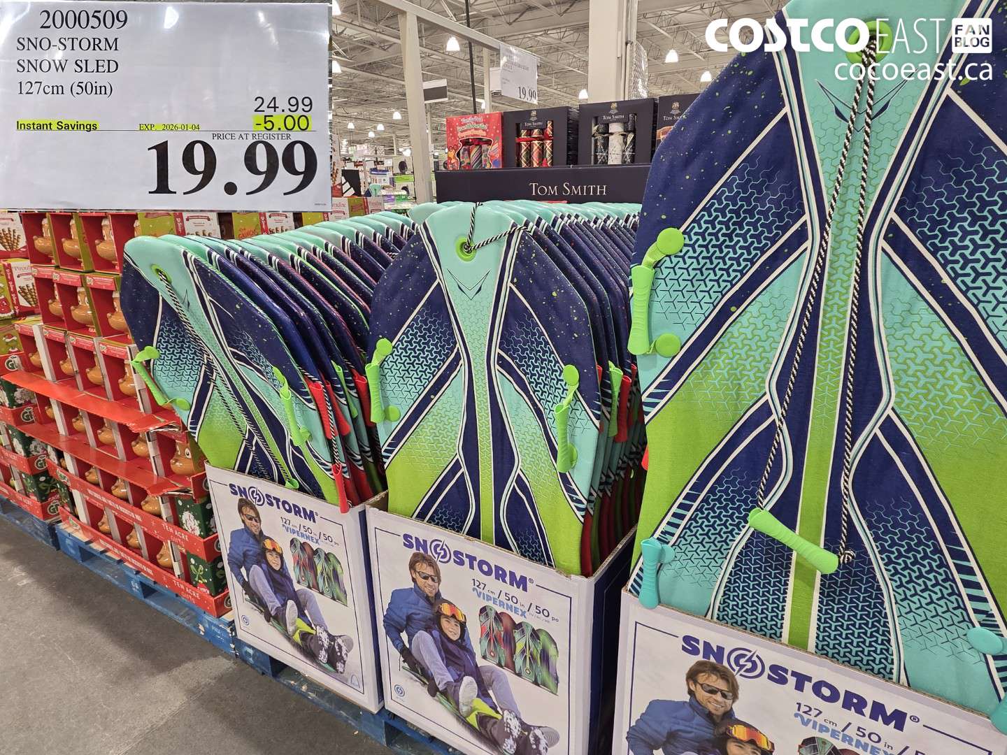 2000509 SNO-STORM SNOW SLED 127CM (50IN) ($5.00 INSTANT SAVINGS EXPIRES ON 2026-01-04) $19.99