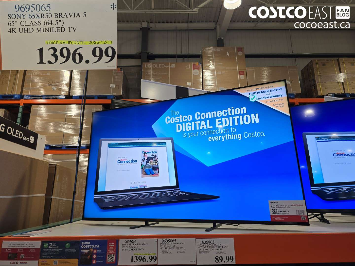 9695065 SONY 65XR50 BRAVIA 5 65