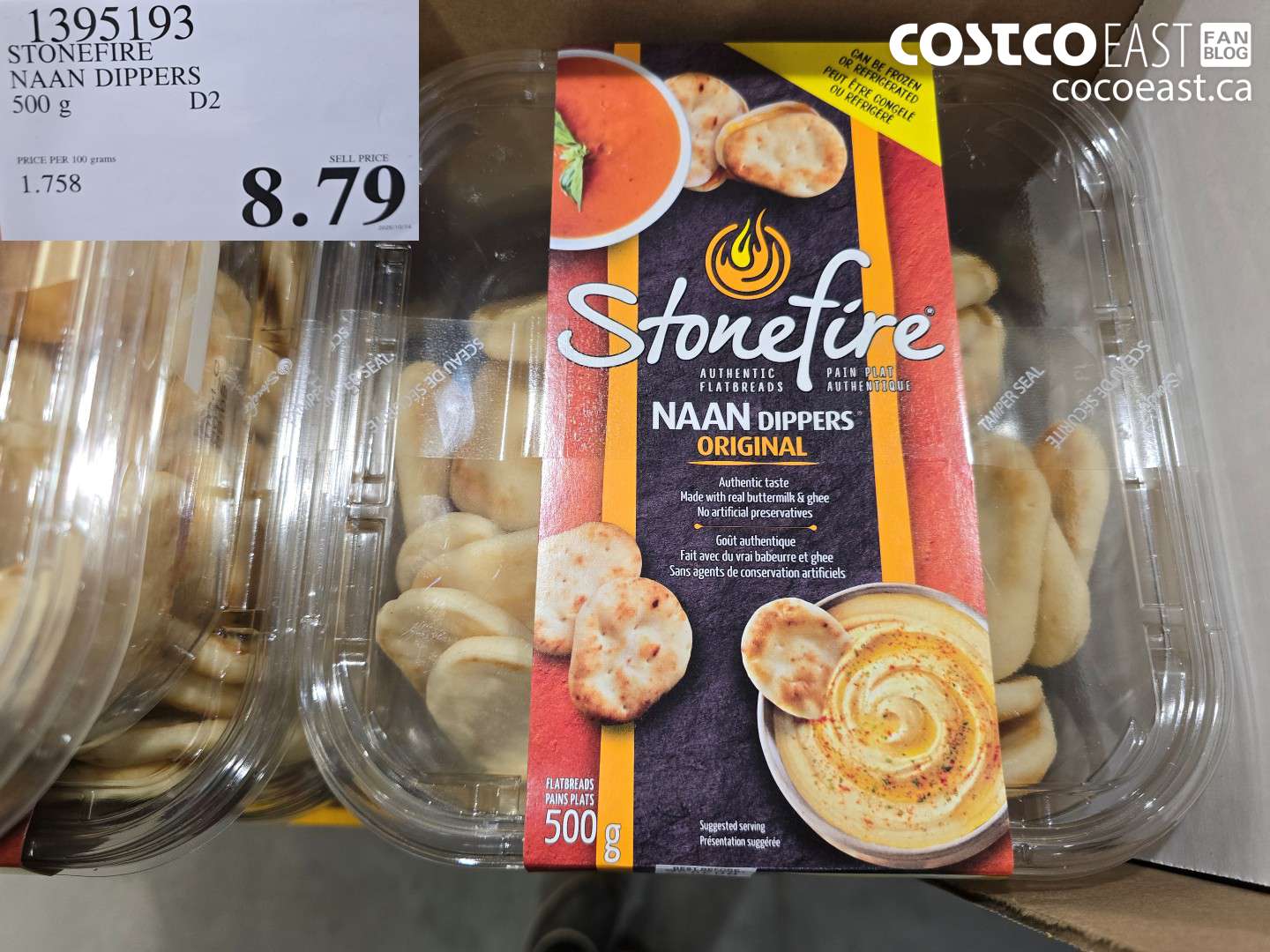 1395193 STONEFIRE NAAN DIPPERS 500 g $8.79