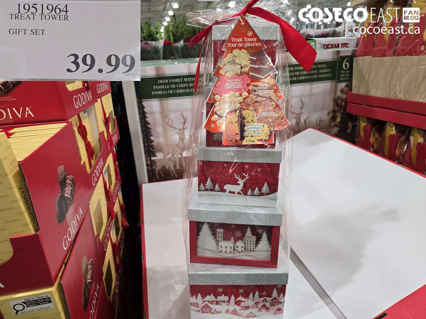 1951964 TREAT TOWER GIFT SET $39.99