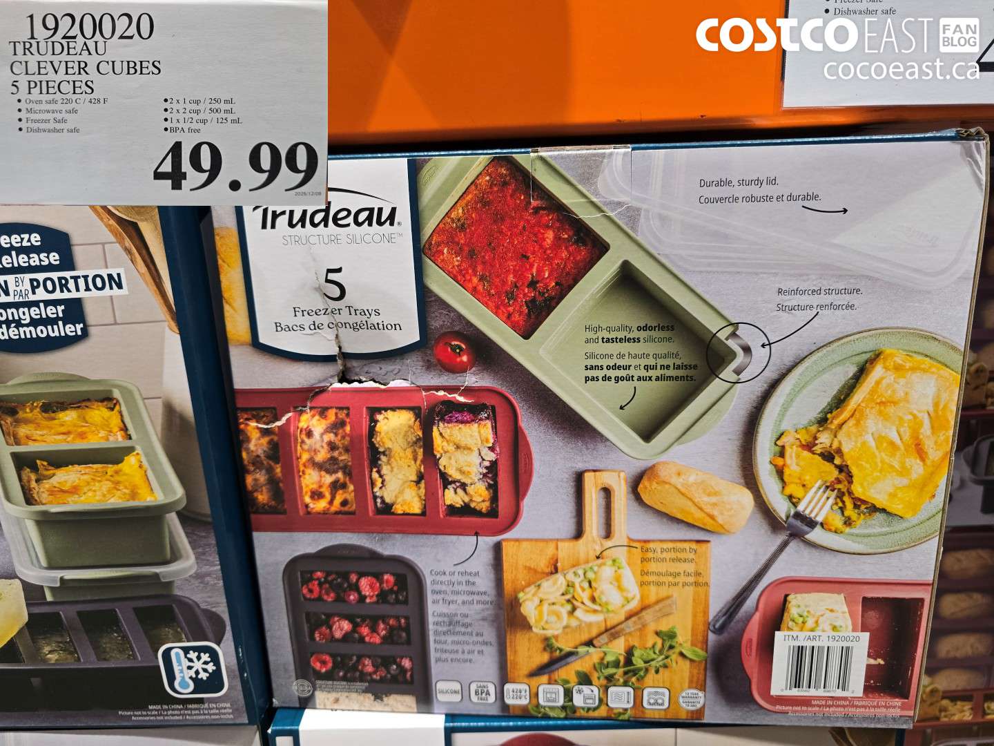 1920020 TRUDEAU CLEVER CUBES 5 PIECES $49.99