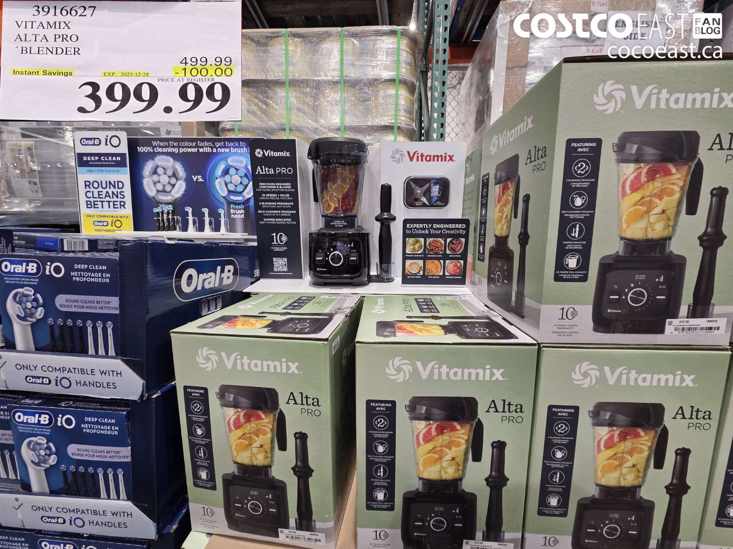 3916627 VITAMIX ALTA PRO BLENDER ($100.00 INSTANT SAVINGS EXPIRES ON 2025-12-28) $399.99