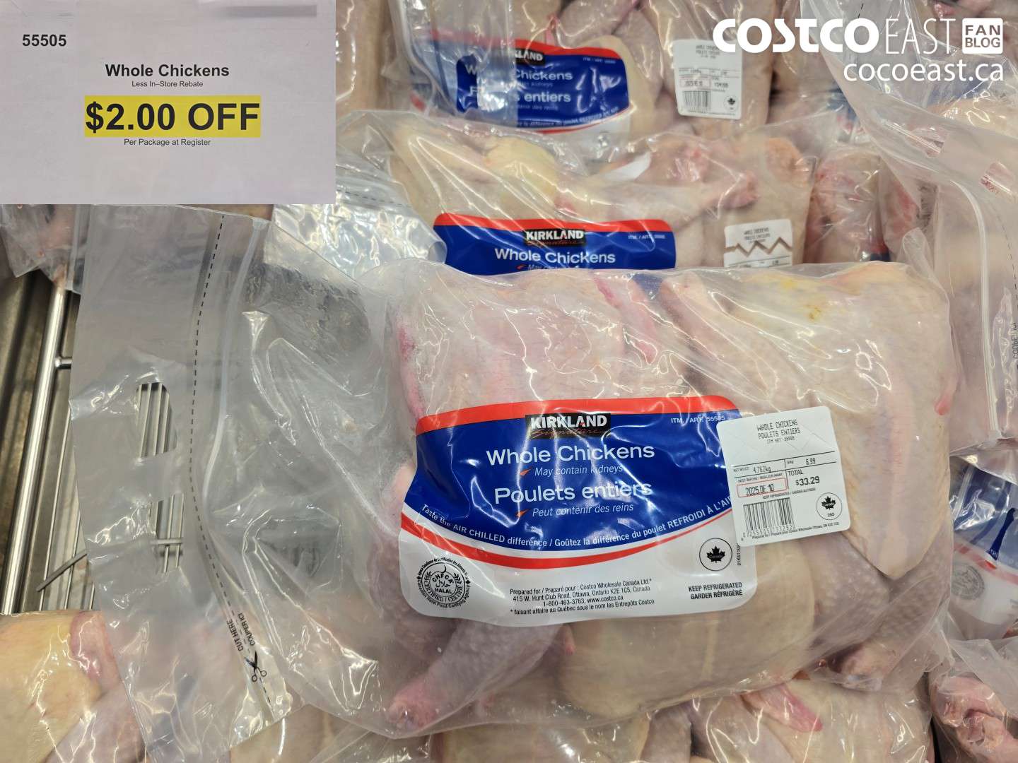 55505 Whole Chickens ($2.00 INSTANT SAVINGS)