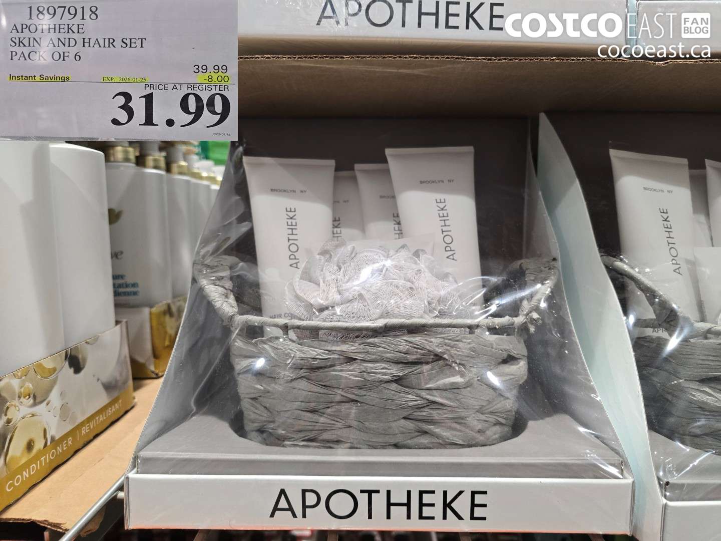 1897918 APOTHEKE SKIN AND HAIR SET PACK OF 6 ($8.00 INSTANT SAVINGS EXPIRES ON 2026-01-25) $31.99