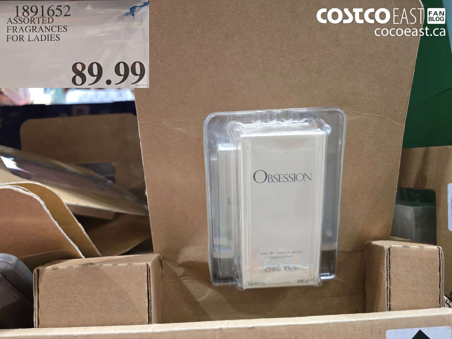 1891652 ASSORTED FRAGRANCES FOR LADIES $89.99