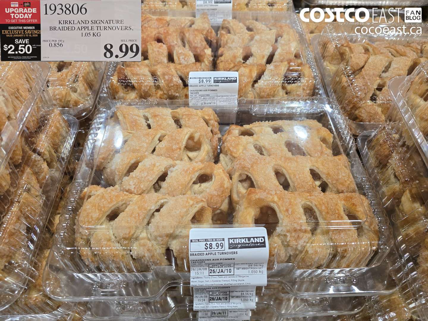 193806 BRAIDED APPLE TURNOVERS ($2.50 INSTANT SAVINGS EXPIRES ON 2026-01-18) $6.49