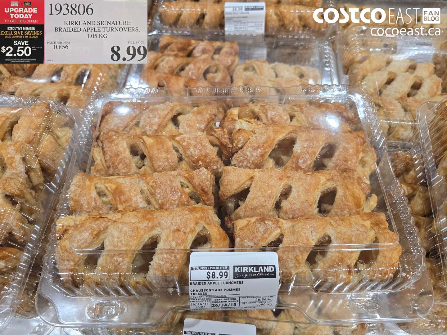 193806 BRAIDED APPLE TURNOVERS ($2.50 INSTANT SAVINGS EXPIRES ON 2026-01-18) $6.49