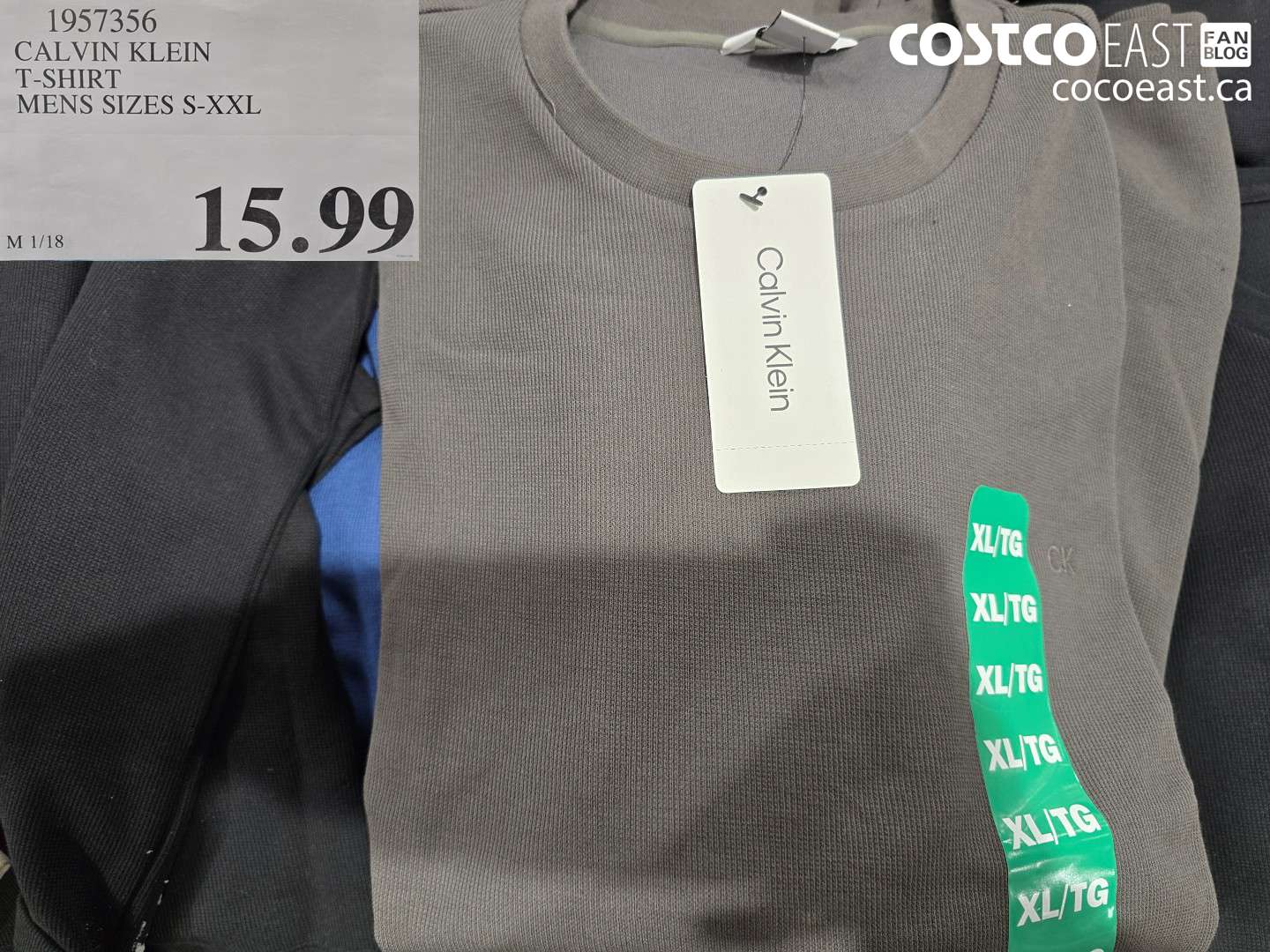 1957356 CALVIN KLEIN T-SHIRT MENS SIZES S-XXL $15.99