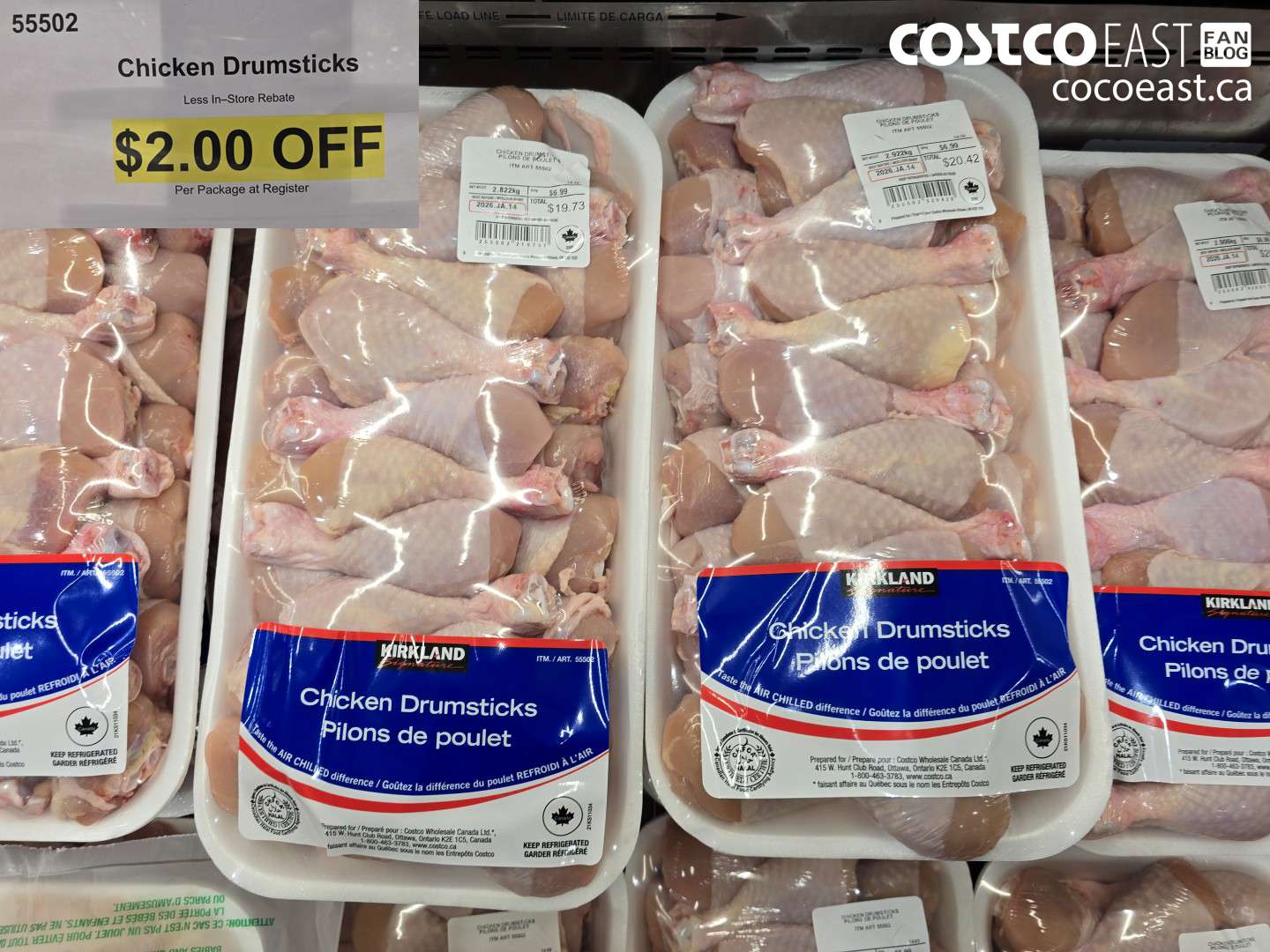55502 Chicken Drumsticks ($2.00 INSTANT SAVINGS)