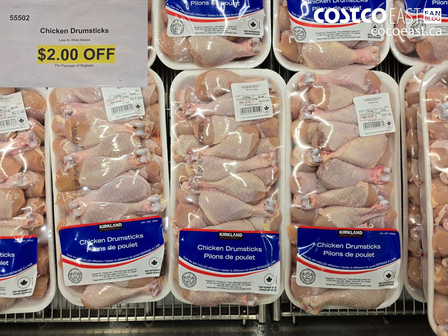 55502 Chicken Drumsticks ($2.00 INSTANT SAVINGS)