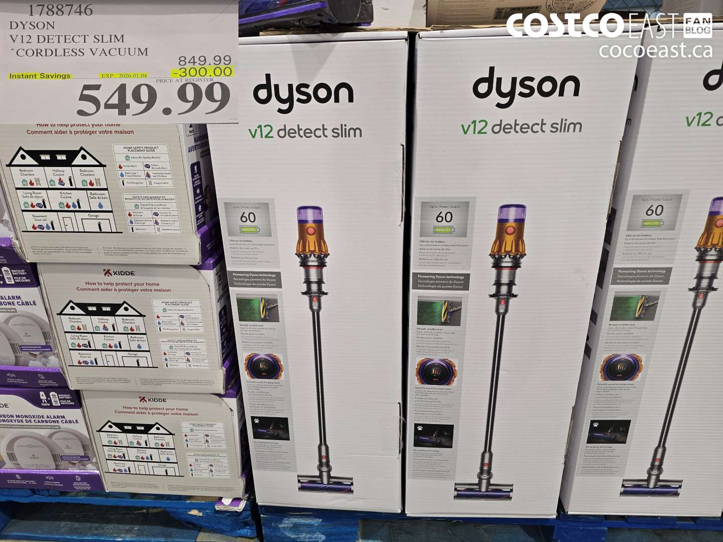 1788746 DYSON V12 DETECT SLIM “CORDLESS VACUUM ($300.00 INSTANT SAVINGS EXPIRES ON 2026-01-04) $549.99