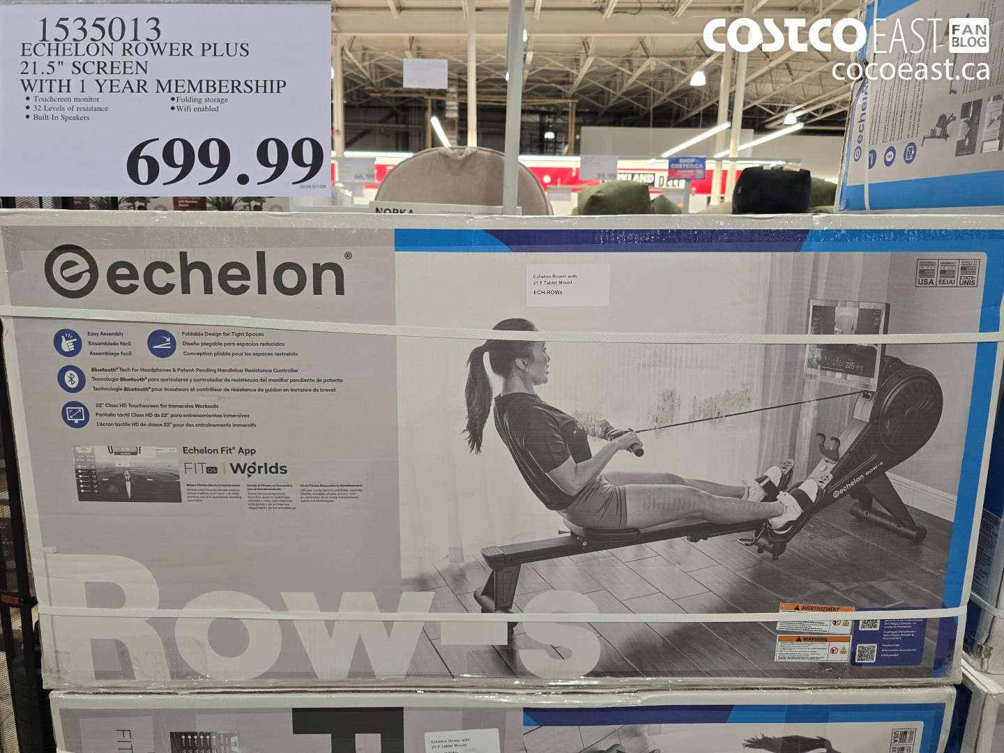 1535013 ECHELON ROWER PLUS 21:5