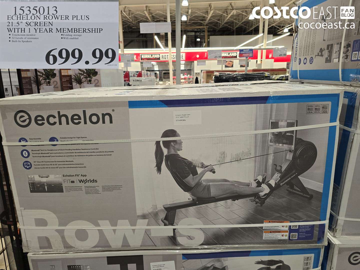 1535013 ECHELON ROWER PLUS 21:5