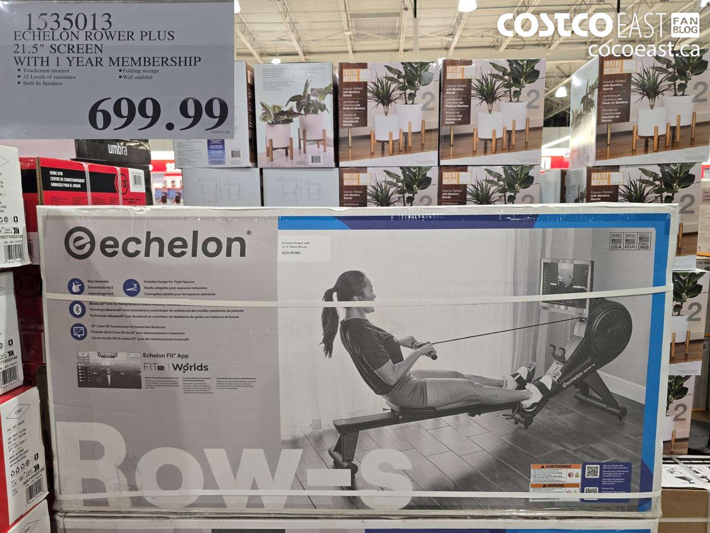 1535013 ECHELON ROWER PLUS 21:5