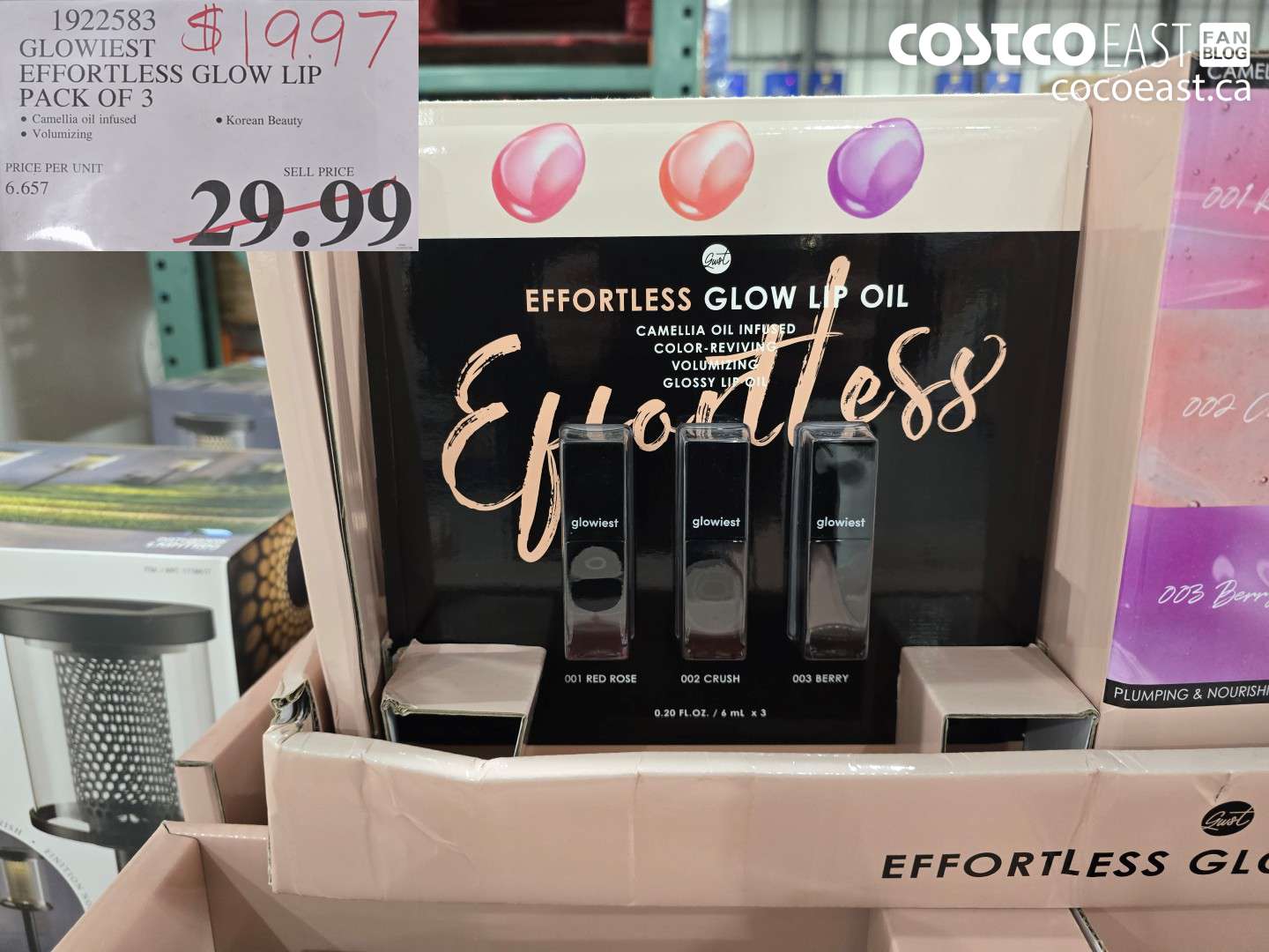1922583 GLOWIEST EFFORTLESS GLOW LIP PACK OF 3 $19.97