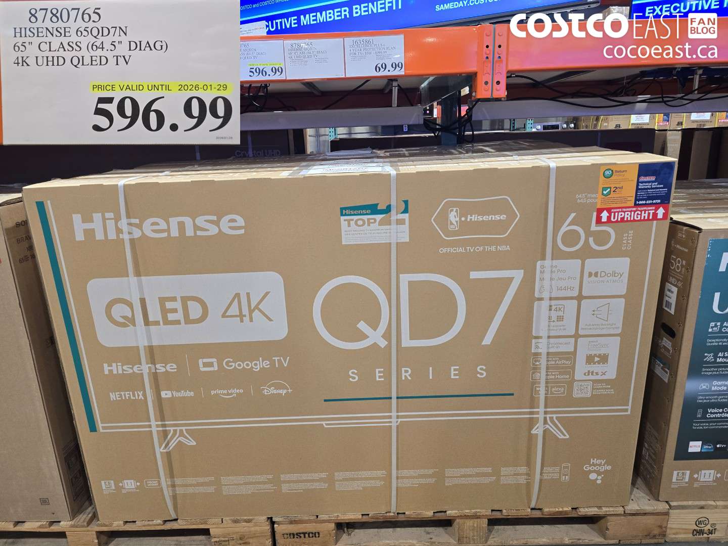 8780765 HISENSE 65QD7N 65