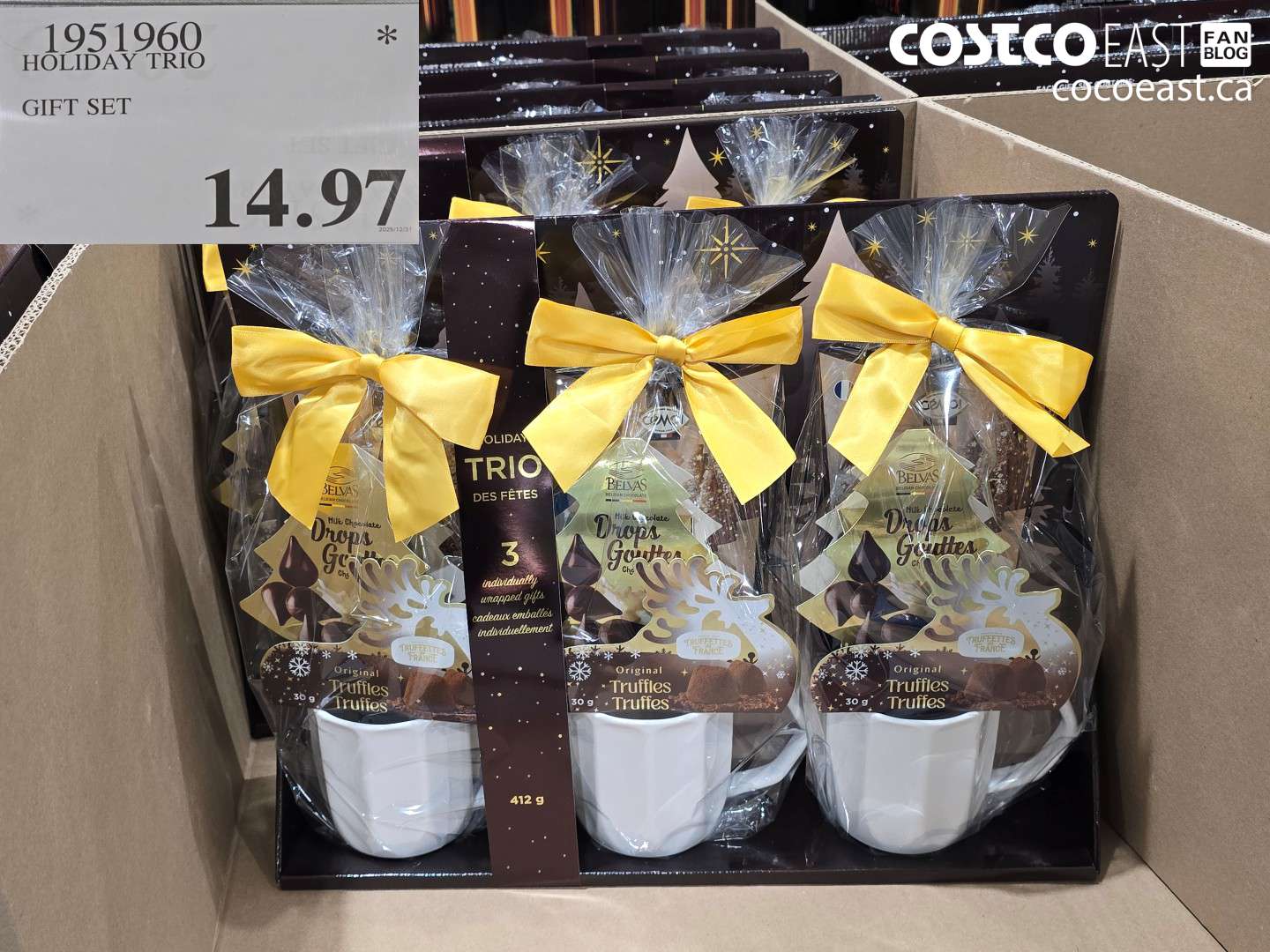 1951960 HOLIDAY TRIO GIFT SET $14.97