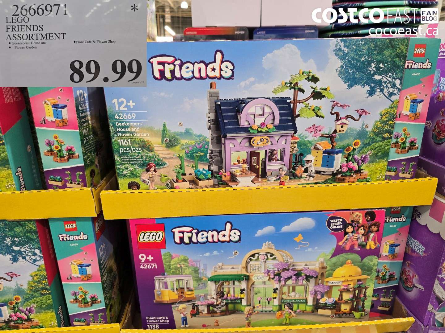 2666971 LEGO FRIENDS ASSORTMENT $89.99