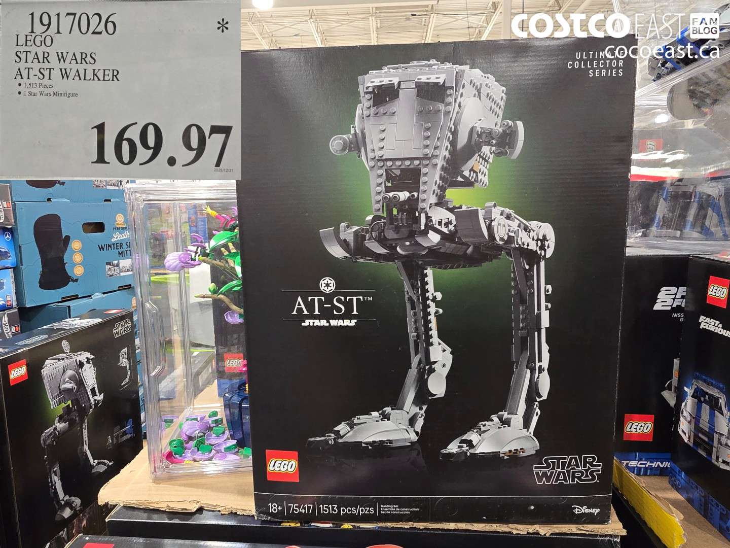 1917026 LEGO STAR WARS AT-ST WALKER $169.97