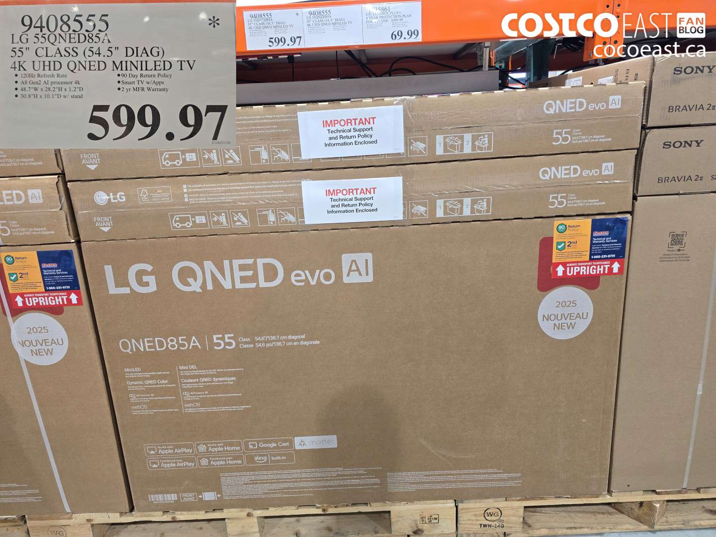 9408555 LG 55QNED85A 55